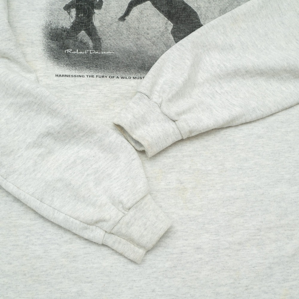 Vintage 2000 Arizona Highways‎ Sweatshirt Wild Mustang Robert Dawson Art Shirt M - Picture 7 of 9